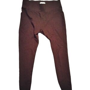 Women's Matty M Pull On Deep Burgundy Stretch Ankle  Legging Pants Size M Casual